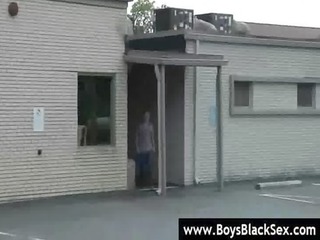 brown gay men deep anal drill - blacksonboys 23